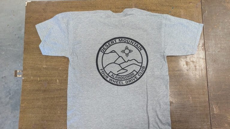 old design shirt back